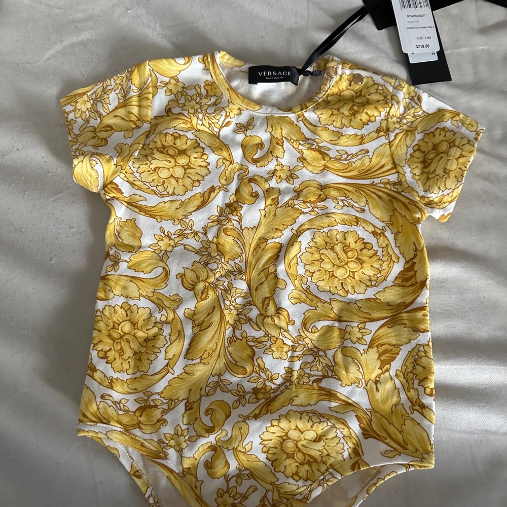 Baby Versace Onesie